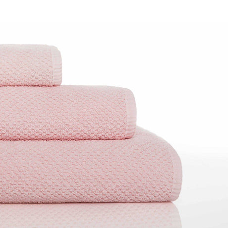 Telo da bagno in cotone pettinato nido d'ape - Bee Waffle Telo spugna Graccioza Telo XL Rosa Baby