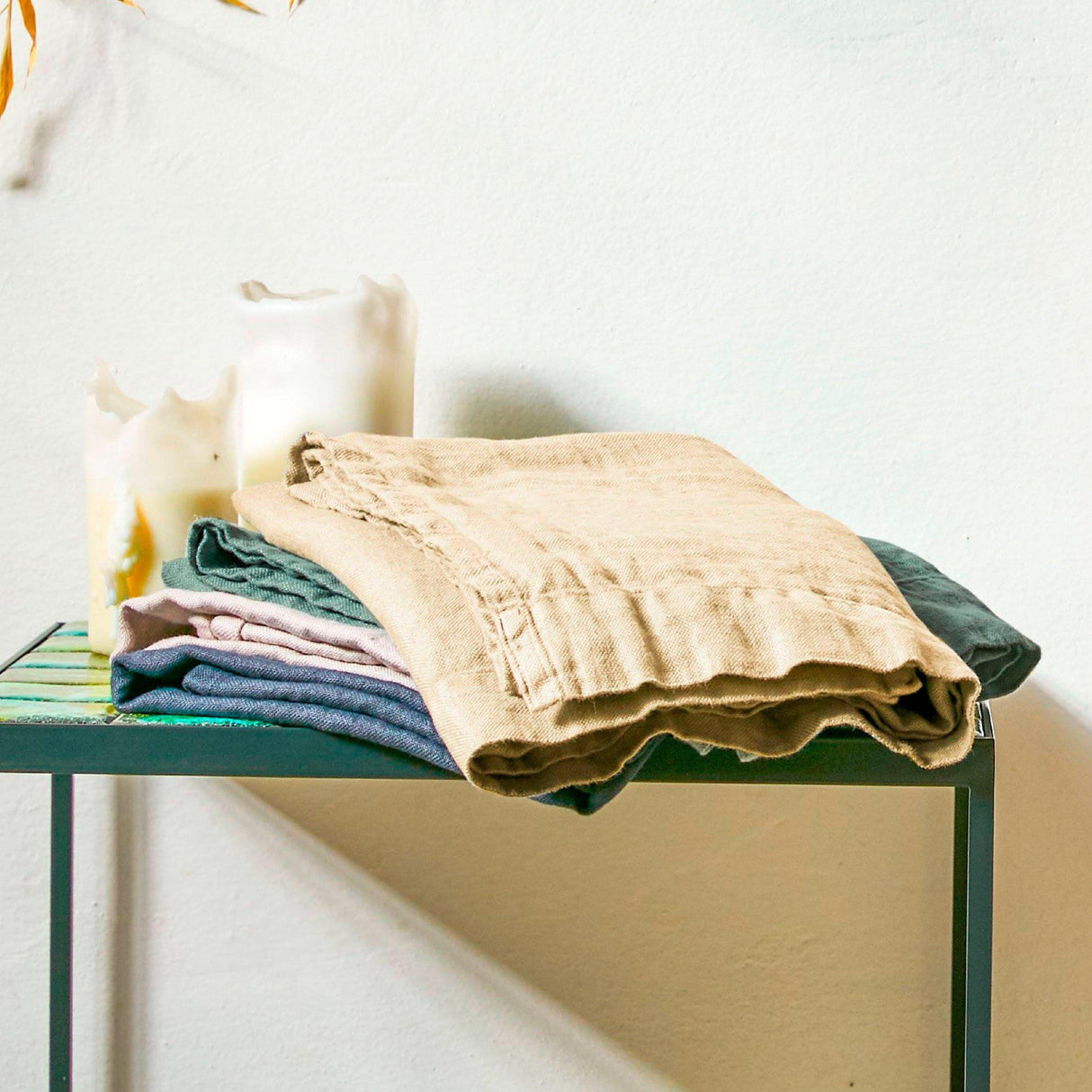 Telo da Bagno in Panamà di puro Lino - Panamà Telo spugna Lisola