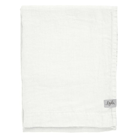 Telo da Bagno in Panamà di puro Lino - Panamà Telo spugna Lisola Bianco
