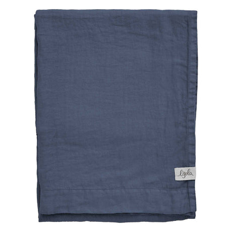 Telo da Bagno in Panamà di puro Lino - Panamà Telo spugna Lisola Blu (Denim)