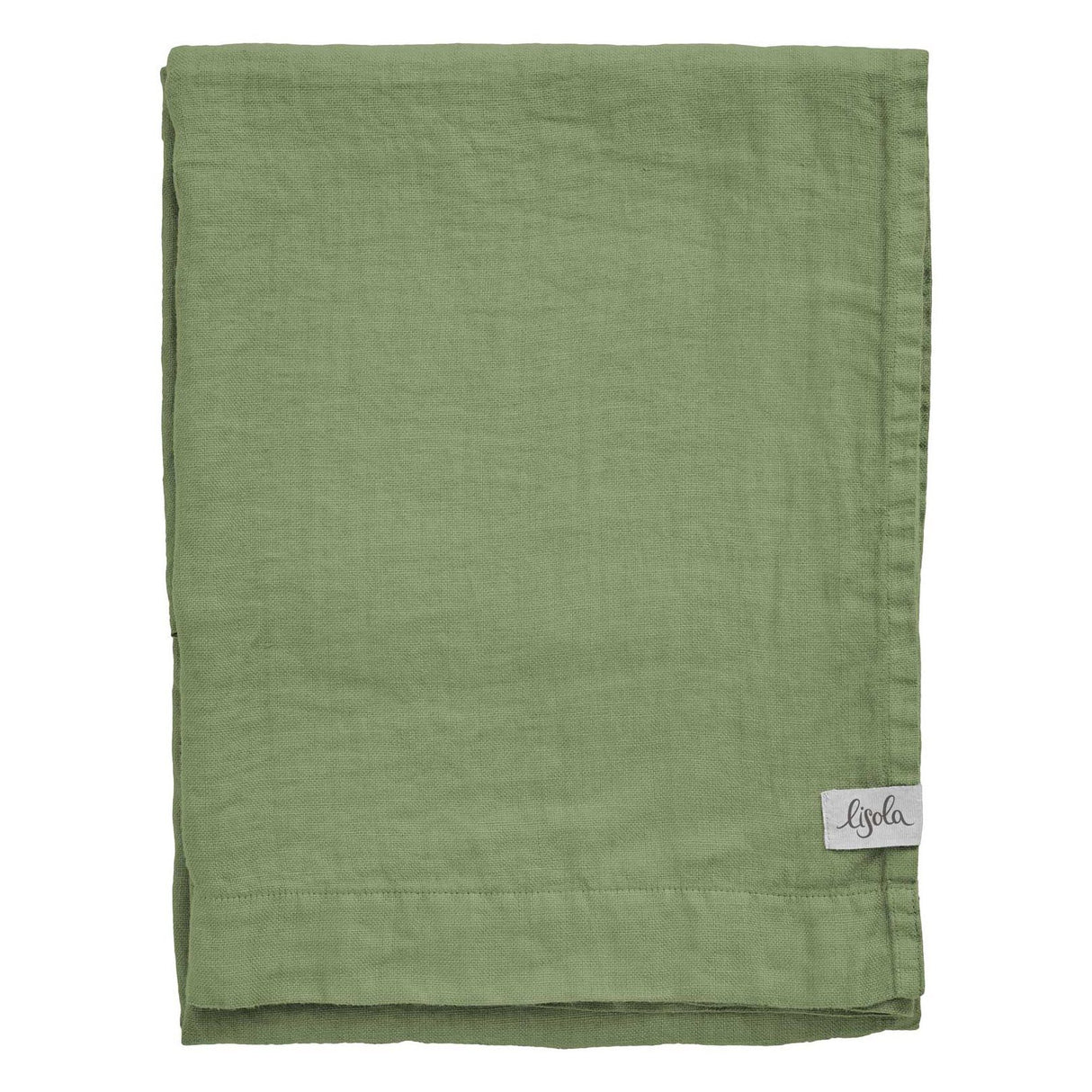 Telo da Bagno in Panamà di puro Lino - Panamà Telo spugna Lisola Verde (Bosco)