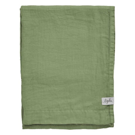 Telo da Bagno in Panamà di puro Lino - Panamà Telo spugna Lisola Verde (Bosco)