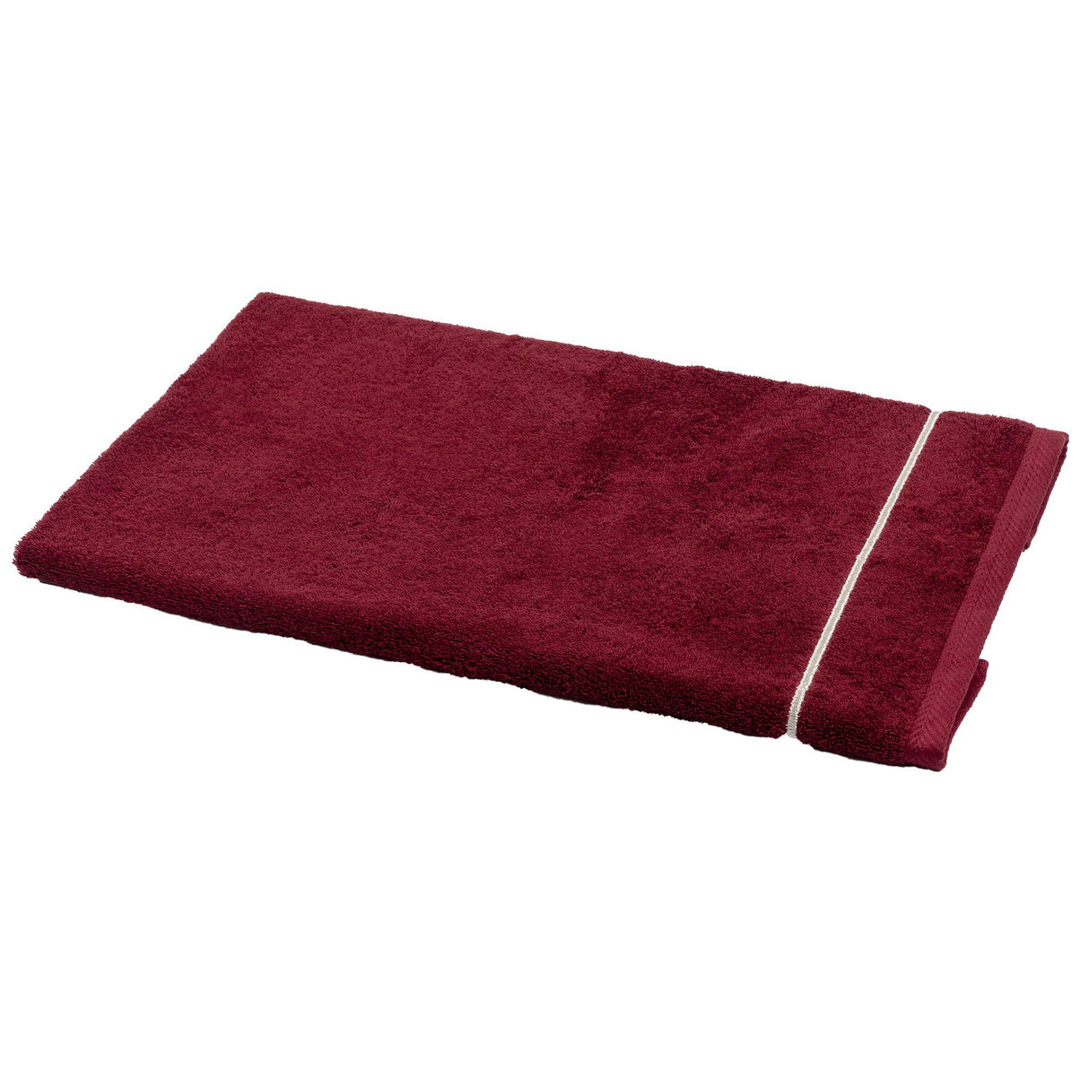 Telo da Bagno in Spugna con bacchetta - Atollo Telo spugna Dea Bordeaux