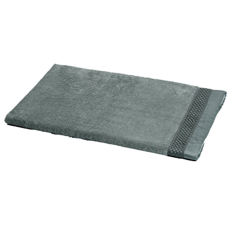 Telo da Bagno in Spugna con balza in raso e pizzo - Brio Telo spugna Dea Verde Pavone