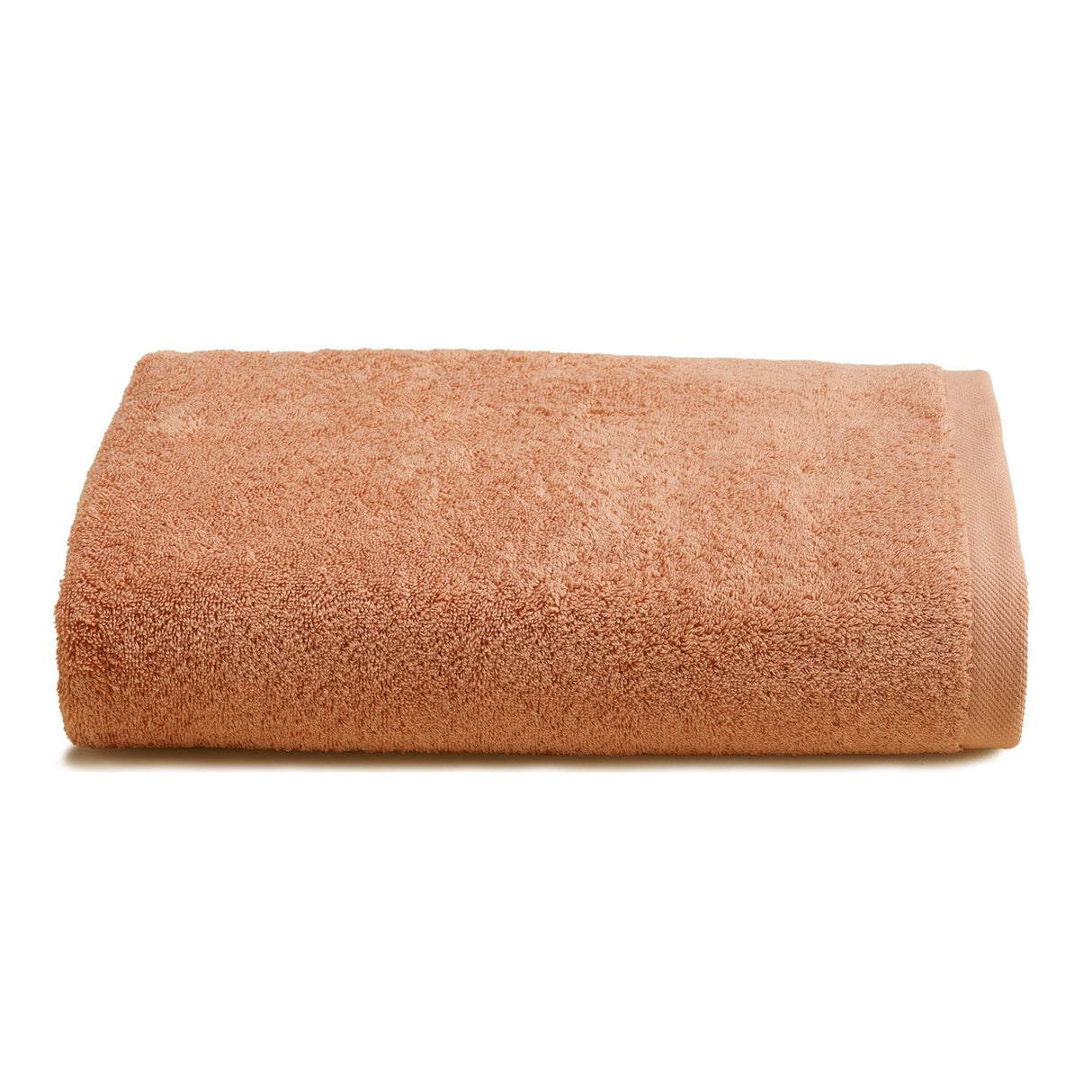Telo da bagno in Spugna di Cotone Tinta Unita - Perla Telo spugna Lisola Arancione (Pesca)