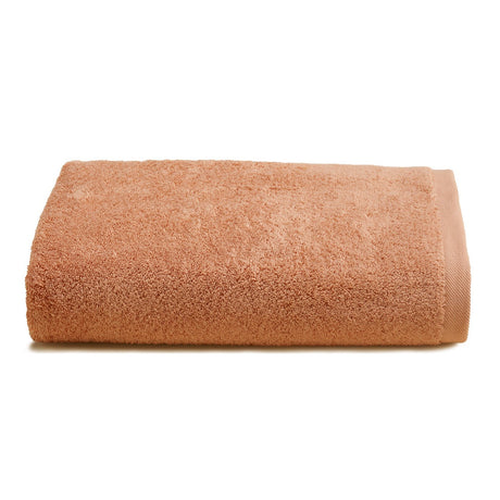 Telo da bagno in Spugna di Cotone Tinta Unita - Perla Telo spugna Lisola Arancione (Pesca)