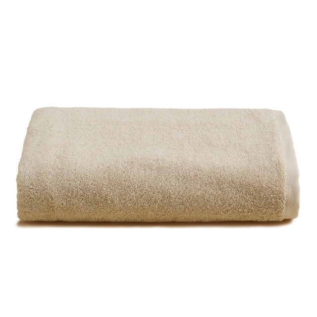 Telo da bagno in Spugna di Cotone Tinta Unita - Perla Telo spugna Lisola Beige (Beach)
