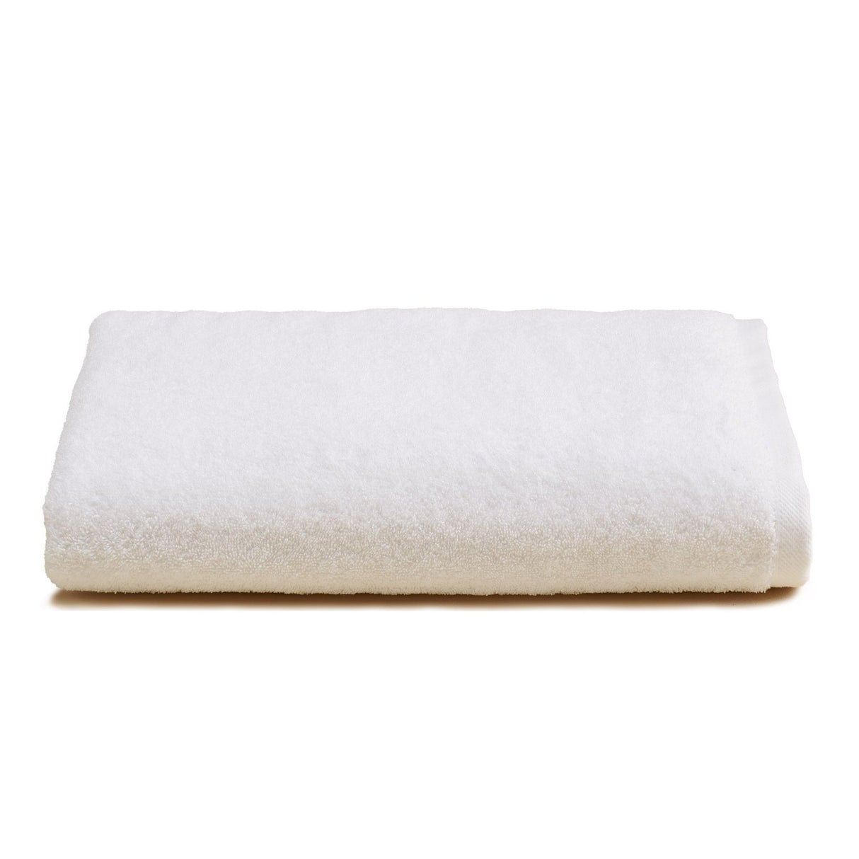 Telo da bagno in Spugna di Cotone Tinta Unita - Perla Telo spugna Lisola Bianco