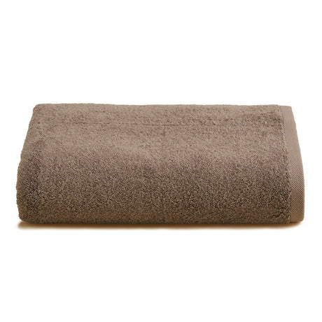 Telo da bagno in Spugna di Cotone Tinta Unita - Perla Telo spugna Lisola Marrone (Riccio)
