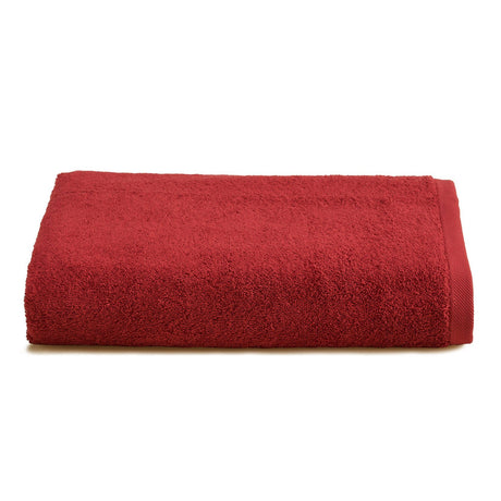 Telo da bagno in Spugna di Cotone Tinta Unita - Perla Telo spugna Lisola Rosso (Valenza)