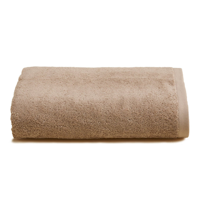 Telo da bagno in Spugna di Cotone Tinta Unita - Perla Telo spugna Lisola Tortora (Taupe)