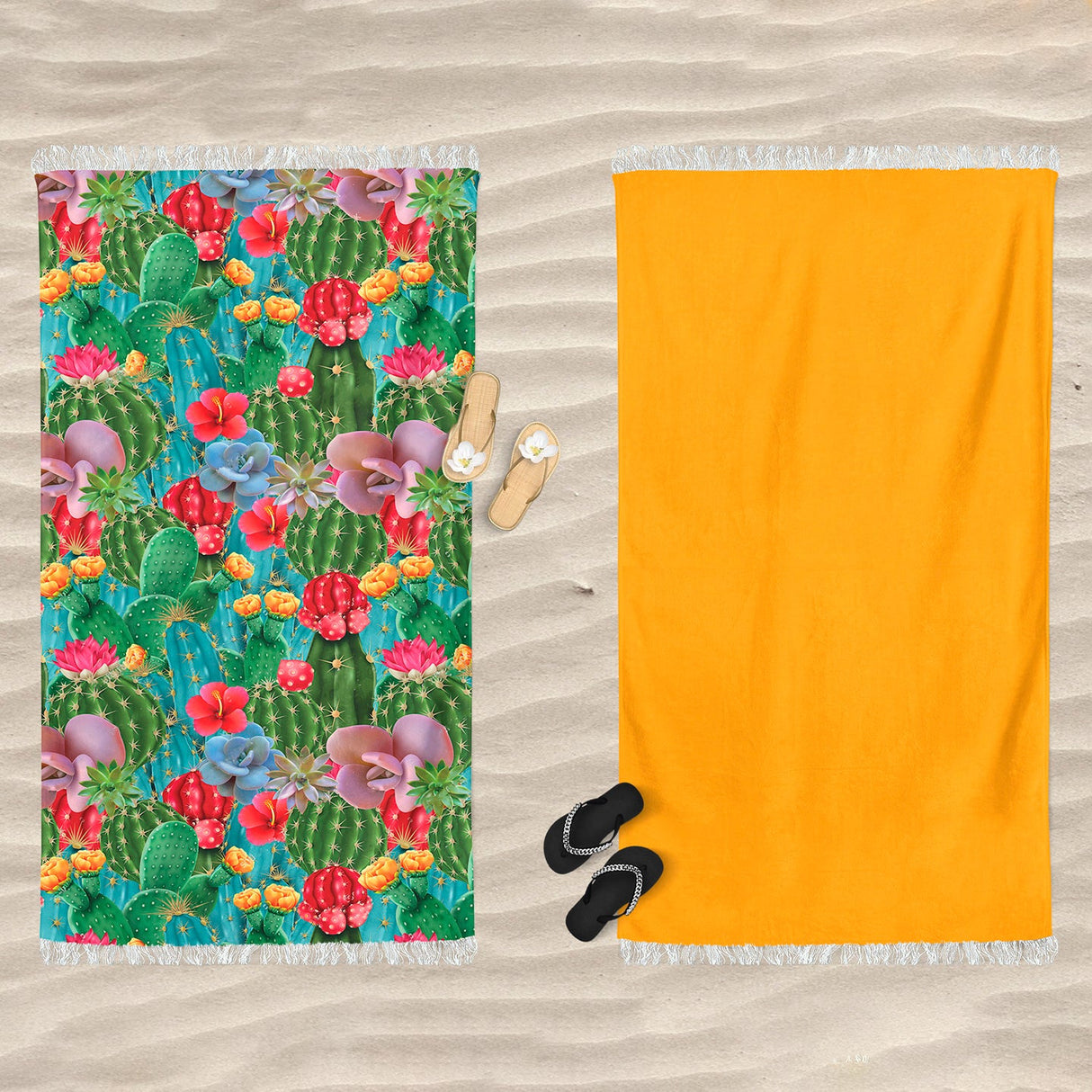 Telo Mare Fouta in Microspugna di puro cotone - Messico Telo Mare Daunex