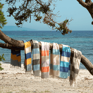 Telo Mare Fouta in Puro Cotone - Palermo Telo Mare Towel to GO 