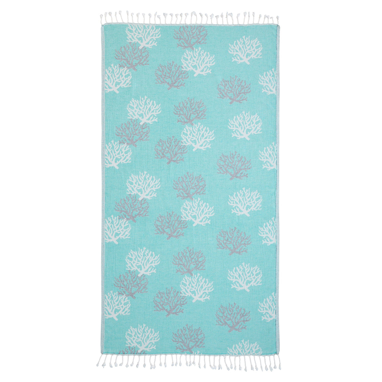 Telo Mare Fouta in Puro Cotone - Reef Telo Mare Begonville Verde