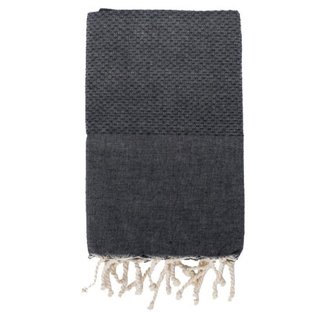 Telo Mare Fouta in Puro Cotone Tinta Unita - Hammam Telo Mare Tadé Pomice