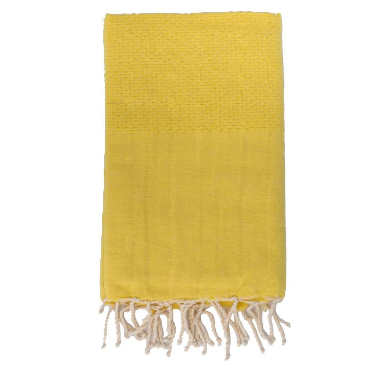 Telo Mare Fouta in Puro Cotone Tinta Unita - Hammam Telo Mare Tadé Sole