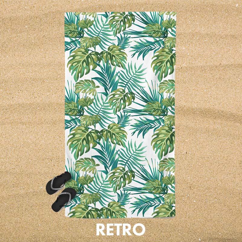 Telo Mare in Microspugna di Puro Cotone - Leopard Telo Mare Daunex