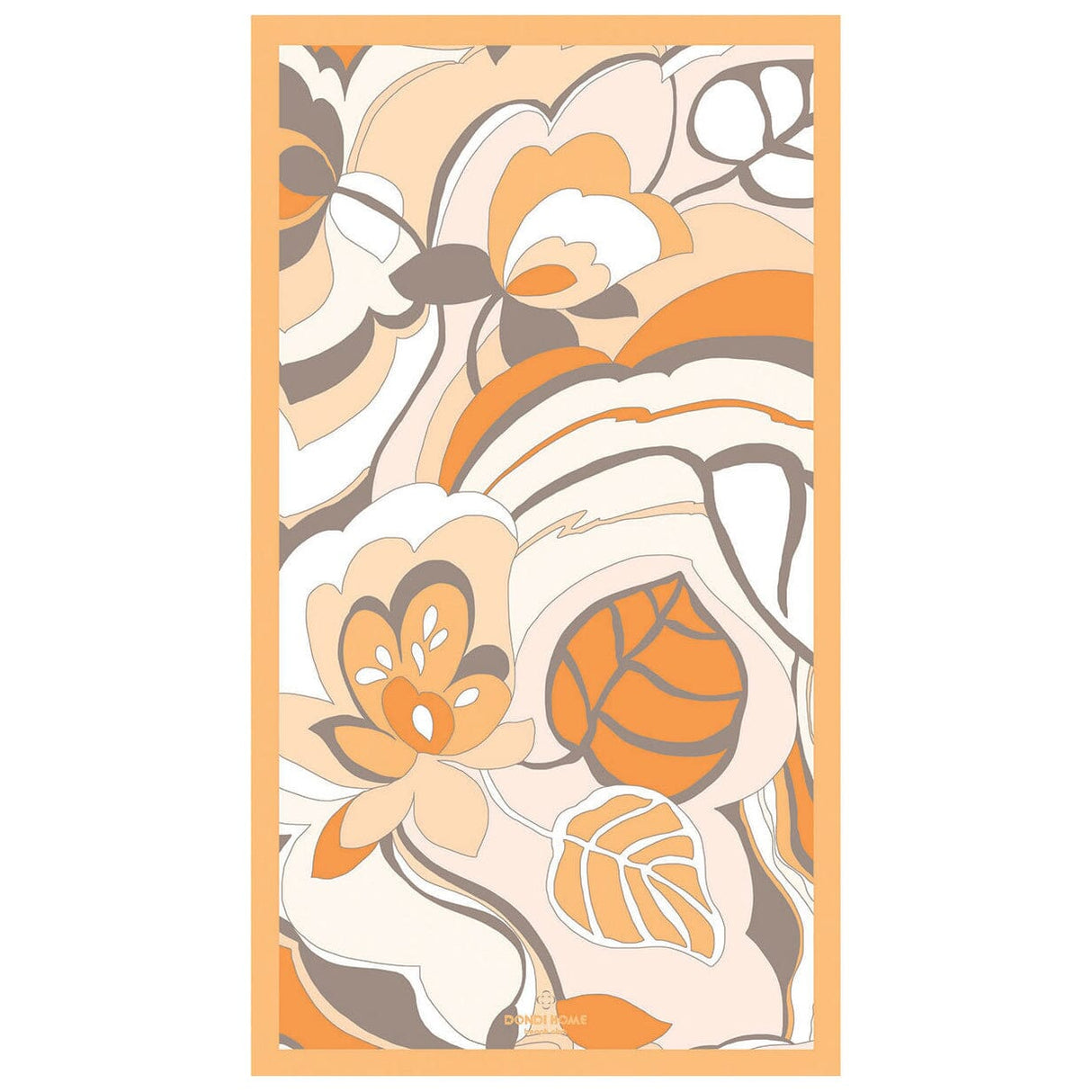 Telo Mare in Spugna di Cotone Fantasia - Garden Telo Mare Dondi Sabbia