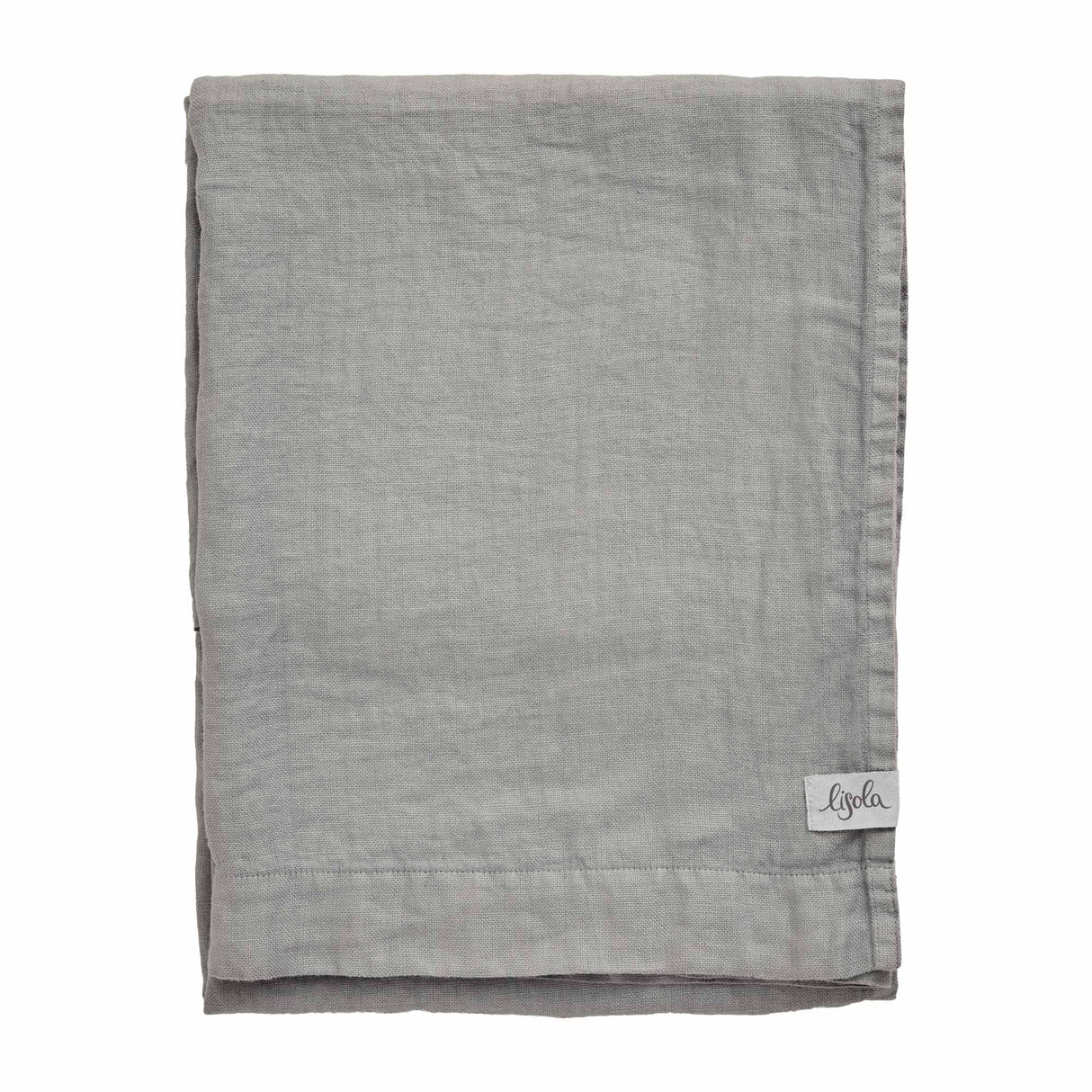 Telo mare XL in Puro Lino Stonewashed - Costarei Telo Mare Lisola Grigio Fumo