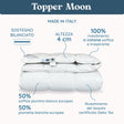 Topper in Piumino e Piumette d'Oca - Moon h4 Topper Lisola by Daunex 80x190cm