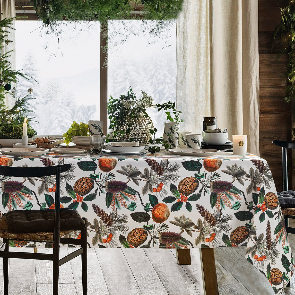 Tovaglia in Cotone con Fantasia - Pigna Tovaglia Lisola 140x180CM