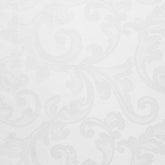 Tovaglia in Fiandra di Puro Cotone - Rusticana Tovaglia Lisolastore 150x180 + 6 Tovaglioli Bianco 
