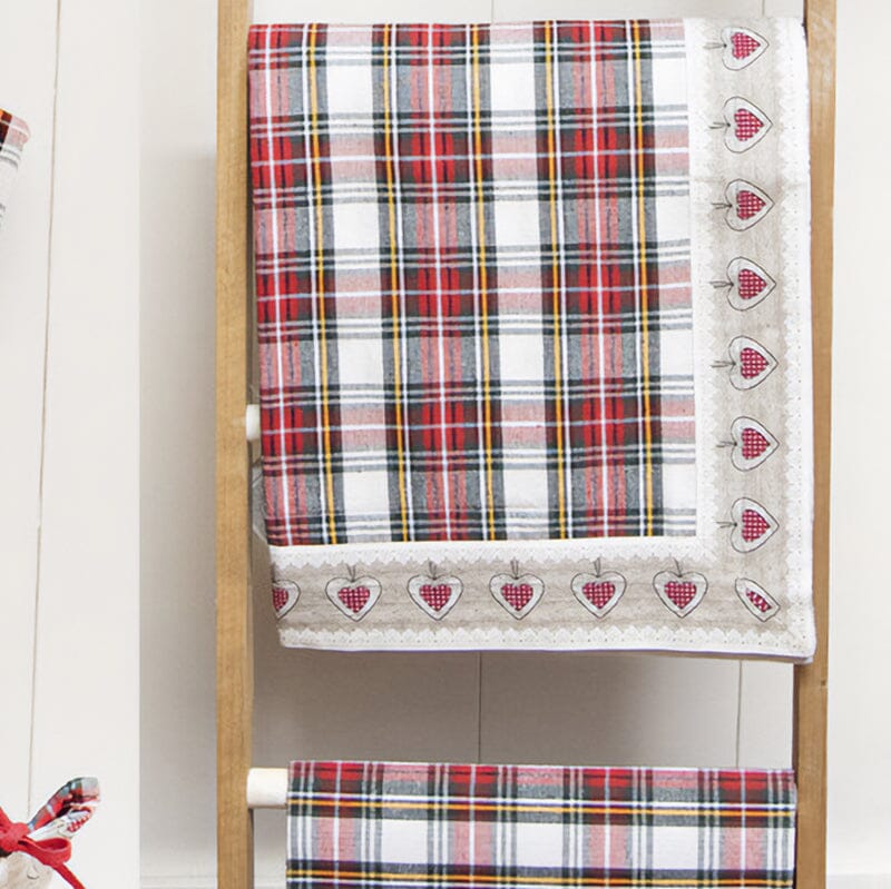 Tovaglia in Puro Cotone Fantasia Check - Glasgow Tovaglia Daunex