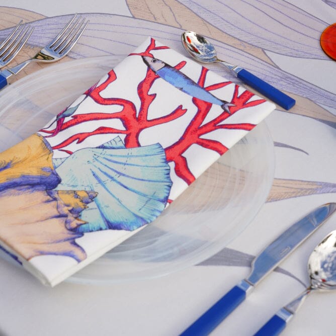 Tovaglia in Puro Cotone Fantasia Stampata - Salina Tovaglia Napking