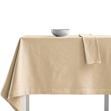 Tovaglia in Puro Cotone StoneWashed NO STIRO - Cales Tovaglia Lisola Corda 140X180