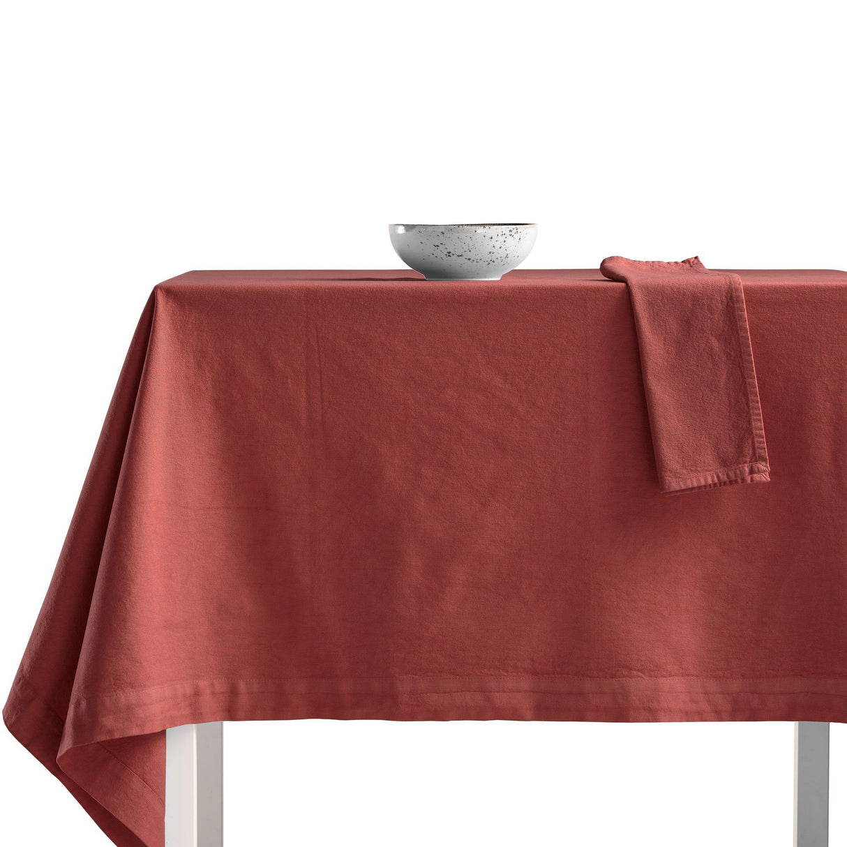 Tovaglia in Puro Cotone StoneWashed NO STIRO - Cales Tovaglia Lisola Valenza 140X180