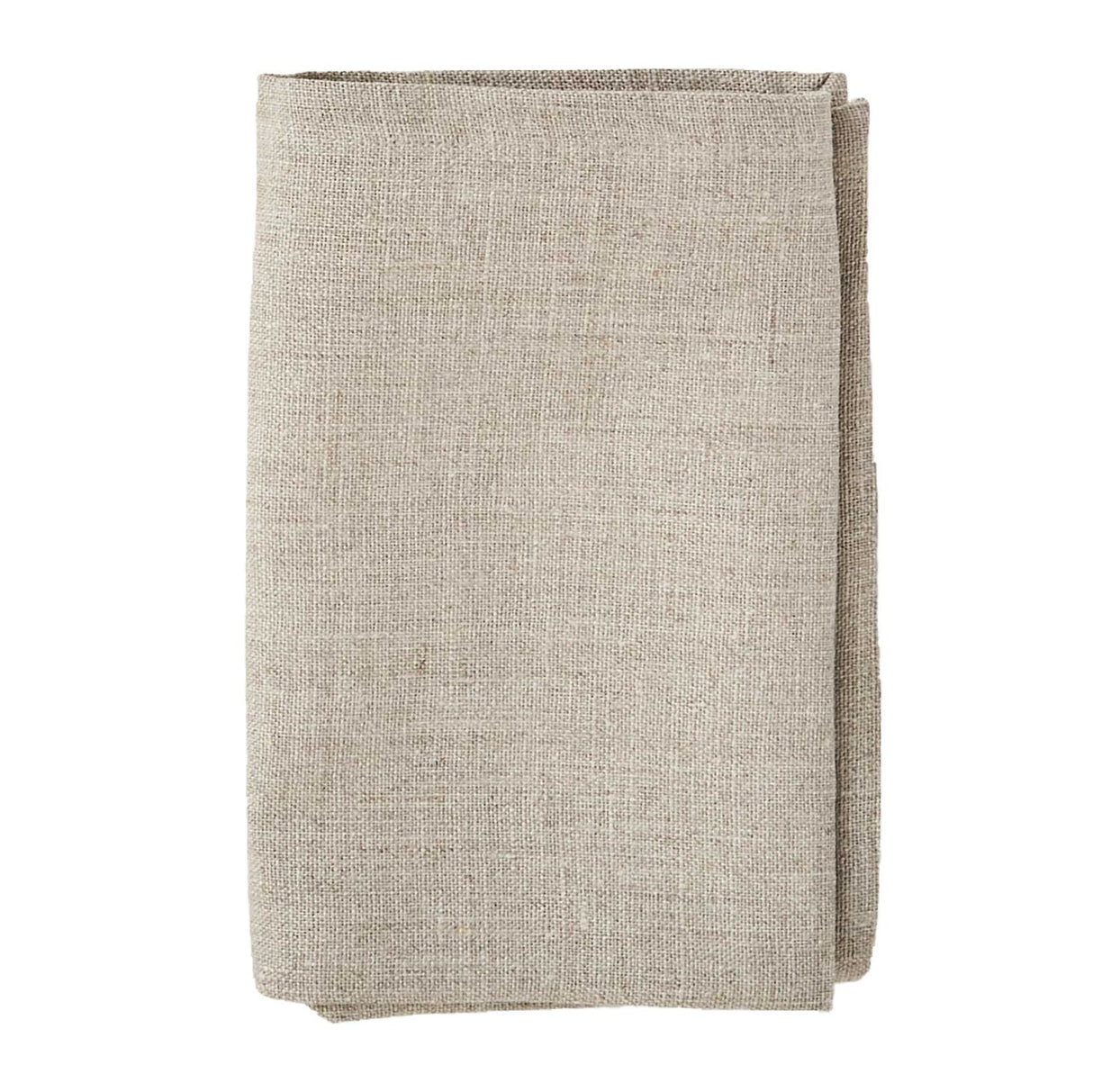 Tovaglia in puro Lino con balza in contrasto - Cassiopea Tovaglia Lisola Naturale Tovagliolo