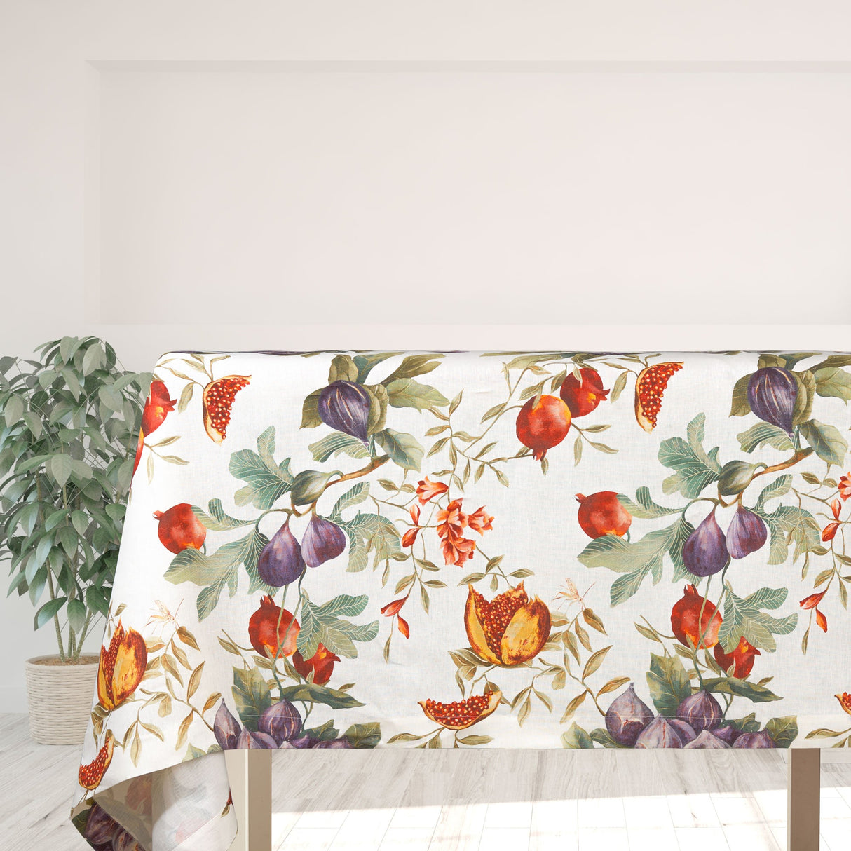 Tovaglia in Puro Lino Fantasia Stampata - Dionisio Tovaglia Lisola