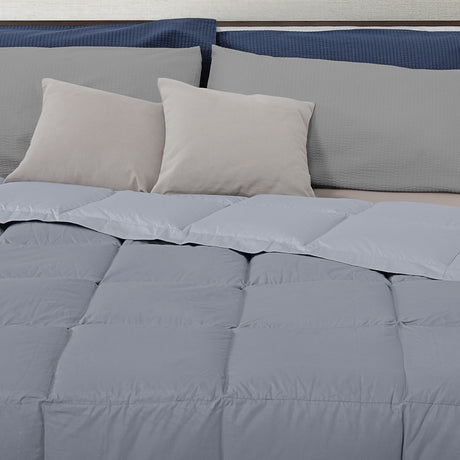 Trapunta Invernale Double Face in Cotone con imbottitura in piumino - Relax Sestriere Micro Trapunta Daunex Singola