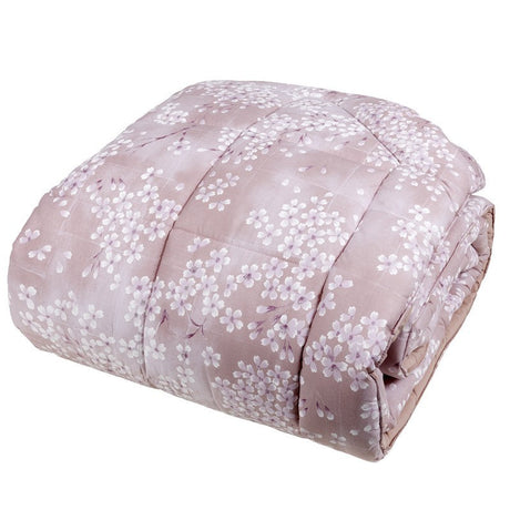 Trapunta in Percalle di Puro Cotone - Kimono Trapunta Fazzini Matrimoniale Rosa