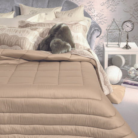 Trapunta in Raso di Cotone Tinta Unita - Lory Trapunta Blumarine