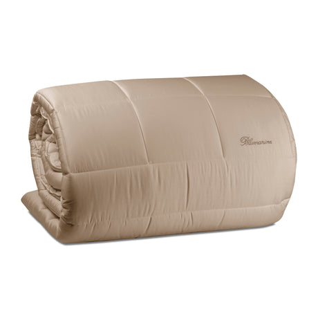 Trapunta in Raso di Cotone Tinta Unita - Lory Trapunta Blumarine Matrimoniale Cera