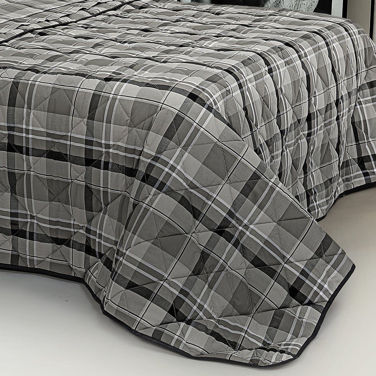 Trapuntino Leggero in Percalle di Puro Cotone Tinto in Filo - Bristol Trapuntino Estivo Daunex