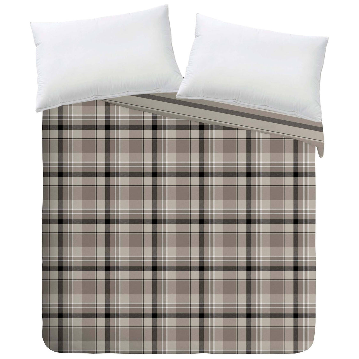 Trapuntino Leggero in Percalle di Puro Cotone Tinto in Filo - Bristol Trapuntino Estivo Daunex Singolo Grigio