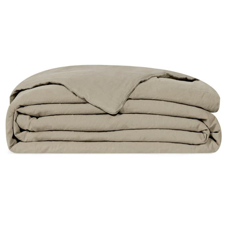 Trapuntino leggero Puro Cotone StoneWashed NO Stiro - Loira Trapuntino Estivo Loft by BiancoPerla Singolo Sabbia
