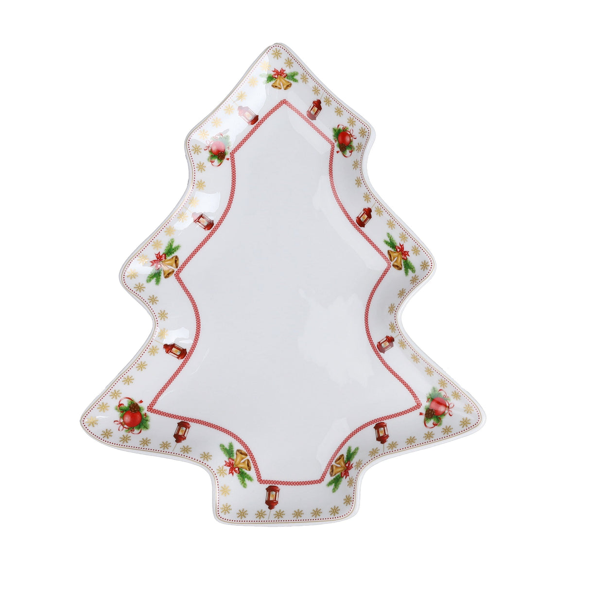 Vassoio a Forma di Albero in Porcellana - Chalet Vassoio Villa Altachiara
