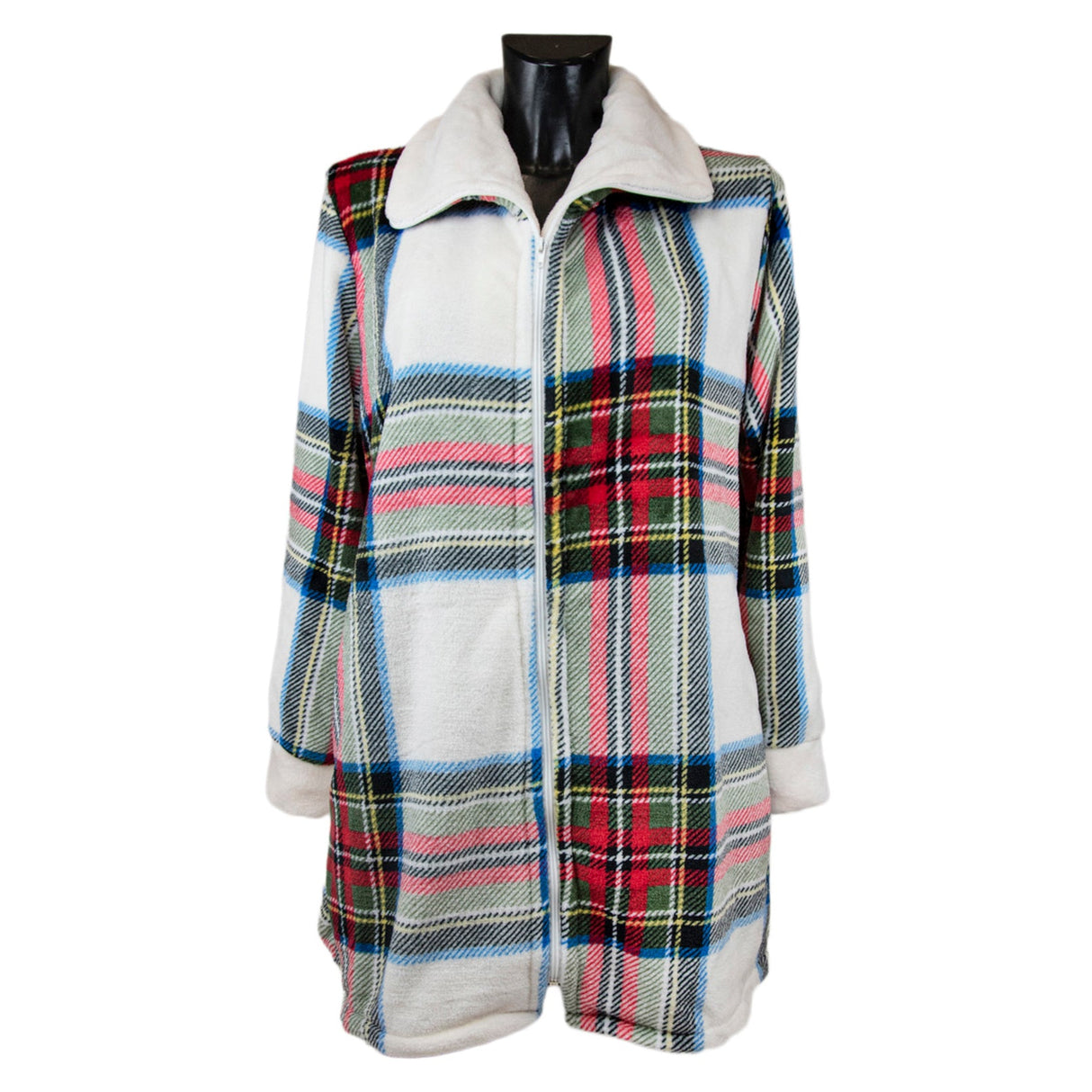 Vestaglia in Micropile Scozzese - Tartan Vestaglia Daunex Small Naturale