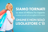Riapre il negozio LisolaStore di Milano