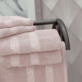 Set Asciugamani 5 pezzi in Spugna di Cotone con Doppia Balza - Dolce Ozio