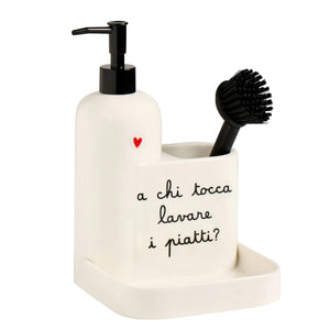 Dosasapone Porta Attrezzi in Grès - A chi Tocca Lavare i Piatti