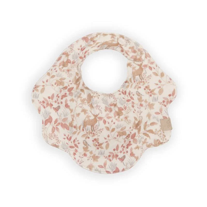 Bavaglino Fiore in Spugna di Bambù Organico - Autumn Forest