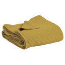 Copriletto a Nido D'Ape StoneWashed in Cotone Riciclato Tinta Unita - Maia Recycle