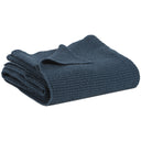 Copriletto a Nido D'Ape StoneWashed in Cotone Riciclato Tinta Unita - Maia Recycle