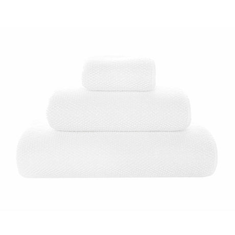Coordinato Asciugamani in Spugna di Puro Cotone - Pearls