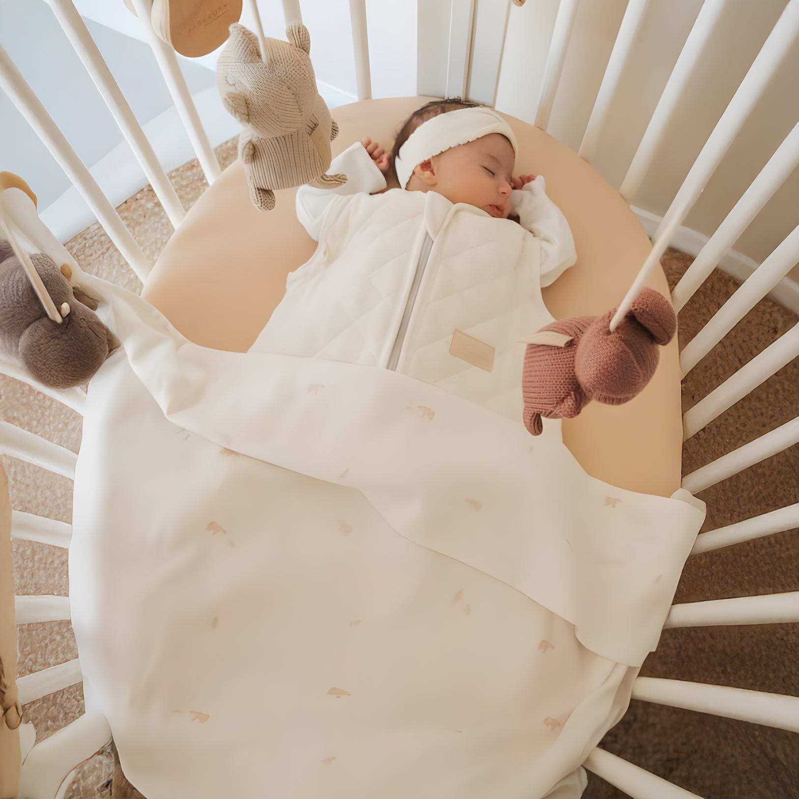 Parure Lenzuoline in Bambù Organico e Cotone - Family Bear