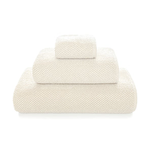 Coordinato Asciugamani in Spugna di Puro Cotone - Pearls